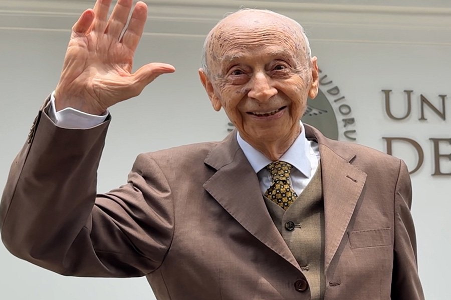 Federico Kauffmann sigue descifrando la historia del Perú a sus 97 años